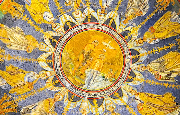 ネオニアーノ洗礼堂の天井画画像